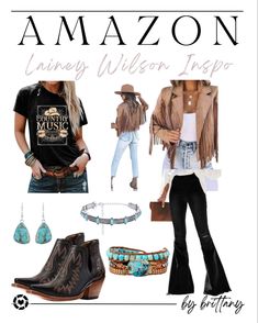 Lainey Wilson Outfits, Concert Outfits Winter, Country Concert Outfit Winter, Country Music Outfit, Country Chic Outfits, Outfits Amazon