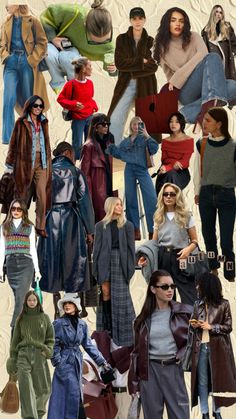 I’m shifting into soup mode #fall #fallfashion #winterfashion #outerwear #sweaterweather Winter Outfits 2024, Lily Rose Depp Style, Old Outfits, Outfit Collage, Fashion Collage, Cozy Outfit, Casual Winter Outfits, Work Outfits Women