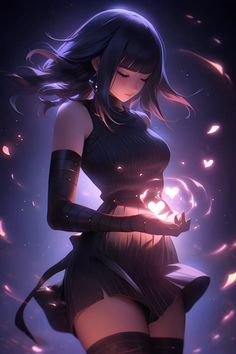 #aiart #midjourney #hinata Evelynn Lol, Anime Artwork Wallpaper, American Traditional, Digital Art Girl, Anime Inspired, Girly Art, Anime Artwork, Dark Fantasy Art, Mosaic Crafts