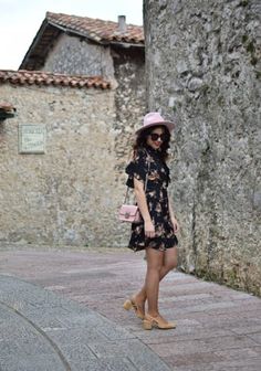 Chic Outfit from misviajesenglobo with MICHAEL KORS Sunglasses, Pull & Bear Dresses, Prada Crossbody Bags, Pull & Bear Heels Michael Kors Sunglasses, Prada Crossbody, Prada Crossbody Bag