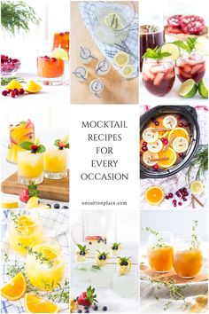 cocktails for every occasion with text overlay