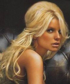 Jessica Simpson Hair, Bride Hairstyles For Long Hair, Monsieur Madame, Party Rock, Ombré Hair, Wedding Hairstyles Half Up Half Down, Long Blonde, Long Blonde Hair, Hair Envy