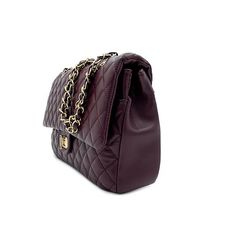 Badgley Mischka Quilted Messenger Bag  This adorable Bag is perfect for any handbag collection.  The elegant design and unique materials are quite the combination.       Shoulder strap, multiple pockets inside, turn lock closure, gold hardware     Vegan Leather     Measures: 12.5"W x 8"H x 3.5"D     Color: plum Handbag Collection, Purple Bags, Pig Skin, Mini Purse, Unique Materials, Cute Bags, Badgley Mischka, Fashion Handbags, Wallets For Women