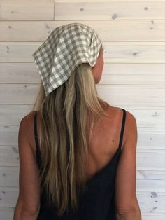 This fresh, lightweight, hand made from 100% linen bandana is the perfect accessory for laid-back summer outfits. It will cover your hair in windy weather all the day. The perfect solution for hair that is dry and prone to breakage. Also, can be used as a sweatband, the perfect accessory for wearing in your hair or around your neck for both you or your pets! SIZE: One universal size fits all. length - 23.5 in. (60 cm) width - 11 in. (28 cm) CARE: - machine wash gentle; - dry gentle; - if need ir Bohemian Bandana For Beach In Summer, Chic Summer Beach Headscarf, Trendy Beach Bandana Headband, Summer Vacation Bandana, Trendy One Size Summer Bandana, Casual Bandeau Bandana, Trendy Bandana For The Beach, Cotton Bandana For Beach In Summer, Adjustable Cotton Bandana For Summer