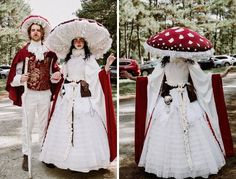 Mushroom Cottagecore Outfit, Mushroom Witch Outfit, Mushroom Queen Costume, Mushroom Themed Outfit, Mushroom Wedding Dress, Mushroom Outfit Ren Fair, Mushroom Outfit Aesthetic, Mushroom Diys, Mushroom Dresses