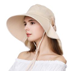 PRICES MAY VARY. SIZE - Small best fits for 55-56.5CM 21.6"-22.2"; Medium best fits for 56-58.5CM 22"-23"; Large best fits for 59-61CM 23.2"-24". DETACHABLE CHIN STRAP: adjustable for a better fit; won't blown off when it gets windy. SPF 50+: this sun hat has passed UPF 50+ test, it could block 97.5% or more of sun UV rays. Great ventilated to keep you cool in summer. WIDE BRIM: measures 4"-4.7" in length, is large enough to shade forehead, neck and cheeks from sun lights. Ponytail Hole - great Hats For Small Heads, Packable Hat, Trendy Hat, Ponytail Hat, Wide Brim Sun Hat, Winter Hats For Men, Summer Sun Hat, Sun Protection Hat, Sun Hats For Women