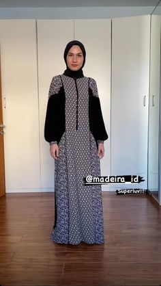 Fashion Muslimah, Dress Batik, Modesty Fashion, Hijab Chic, Batik Dress, Islamic Fashion, Muslimah Fashion, Hijab Outfit, Korean Outfits