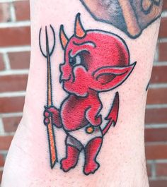 Tattoo Red, Tattoo Prices, Back Tattoos For Guys, Horror Tattoo, Old Tattoos, Symbol Tattoos, Head Tattoos, Demon Art