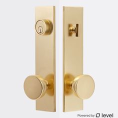 an image of a golden door handle