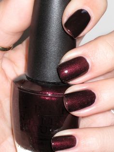 Midnight in Moscow -OPI Polished Nails, Nagellack Trends, Under Your Spell, Modern Nails, Nail Polish Trends, Best Nail Polish, Colorful Nail Designs, Winter Color, Nail Polish Designs