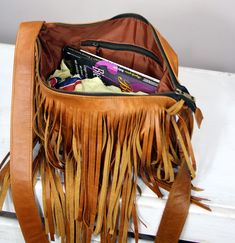 Fringe leather bag, Bohemian Fringe bag, Festival leather fringed purse, Leather woman handbag, Yellow distressed crossbody bag. Cowboy boho-style handbag for people who want a casual style handmade from distressed leather. This crossbody bag is the perfect size to carry your daily essentials in style! It is made from high quality italian leather. The purse (flap in a purse) may differ slightly depending on the edge of the leather. This leather bag is a perfect everyday bag! There is a lot of sp Leather Fringe Pouch Bag, Brown Fringe Bag For Everyday Use, Brown Fringe Bags For Daily Use, Brown Fringe Bag For Daily Use, Daily-use Brown Bag With Fringe, Daily Use Brown Fringe Bag, Brown Fringe Hobo Satchel Bag, Brown Satchel Bag With Fringe, Brown Rectangular Bag With Fringe