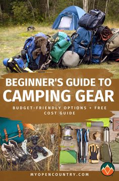 the beginner's guide to camping gear