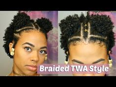 Braided Hairstyles Protective Styles, Hairstyles Protective Styles, Type 4 Natural Hair, Hairstyles Protective, Twa Styles, Pelo Afro