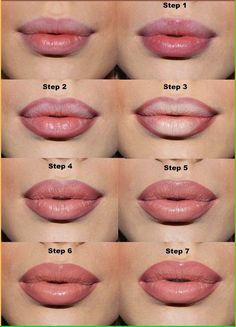 Learning the art of makeup application is a process and the first thing we try to perfect is eye makeup. Earlier, swiping on a little kohl used to be enough. As a beginner, all that the makeup world has to offer can seem a little overwhelming. Making mistakes is part of the learning process, and Fuller Lips Tutorial, Contouring Techniques, Kylie Jenner Lips, Lip Tutorial, Lip Contouring, How To Apply Lipstick, Lip Fillers, Contour Makeup, Diy Makeup