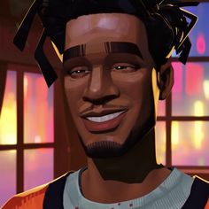 Entergalactic Jabari, Mr Rager, Animation Book, Alberto Mielgo, Film Icon, Cool Face, Perspective Art