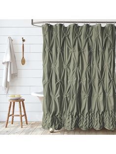 Shower Curtain - Standard Size - Measures 72" x 72"(12 plastic curtain hooks included) Modern Farmhouse Shower Curtain - Create Effortlessly Chic Style in Your Bathroom with Quality Pleat Shower Curtain.It Compements Traditional,Contemporary ,Modern,Boho and Rustic Decors. Fabric Shower Curtain - Reinforced button holes work with most types of shower hooks and rings for quick and simple installation; Top hem is reinforced to hold up to long term use; This shower curtain is perfect for anyone wan Lavender Shower Curtain, Western Shower Curtain, Color Shower Curtain, Pretty Shower Curtains, Purple Bathroom, Elegant Shower Curtains, Solid Color Shower Curtain, Bathroom Window Curtains, Purple Shower Curtain