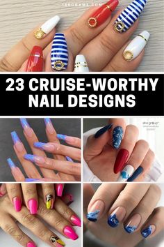 Save this pin for inspiring nail art designs perfect for your next cruise getaway. Elevate your style with these trendy designs that will make your nails the talk of the ship. Tap to sail into a world of chic and glamorous nail art. #NailArt #CruiseFashion #BonVoyage Glamorous Nails, White Polish