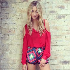 Our girl @caitlynpaterson wears the Morocco Tap Shorts available now at SaboSkirt.com - blouse coming soon! #saboskirt - @saboskirt- #webstagram Friend Request, Tap Shorts, Hippy Style