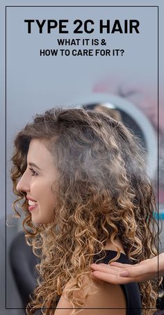 The type 2c hairstyle gives you a very rich look and suits every occasion. Wavy Hair 2c, Wavy Curly Hair Cuts, Type 2c Hair, Curly Hair 2c, 2c Hair, Natural Curly Hair Cuts, Wolf Haircut, Hair Mistakes, Bella Hair