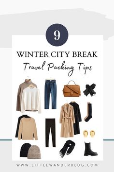 What to pack for a winter city break in Europe, stay warm and stylish this winter without exeeding your carry-on allowance! WINTER CITY BREAK OUTFITS | WINTER CITY BREAK PACKING LIST | HOLIDAY PACKING LIST WINTER | #wintercitybreakpackinglist #citybreakoutfitswinter #holidaypackinglistwinter #wintercitybreakoutfits Winter City Break Capsule Wardrobe, Weekend City Break Outfit Winter, 10 Day Trip Packing List Winter, City Breaks Outfit, Weekend Winter Packing List, Weekend Break Outfit, 3 Day Weekend Packing List Winter, Winter Packing Outfits, Winter City Break Outfit Cold Weather