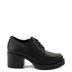 Mia Vicki Black Chunky Heeled Oxford Platform Laced Lace-Up Shoes Size 7.5m. Brand New In The Box. Black Platform Oxford Shoes, Oxford Shoes Heels Black, Flatform Oxford Shoes, Oxford Platform, Mia Shoes, Oxford Heels, Casual Shoe, Casual Heels, Shoes Size 7