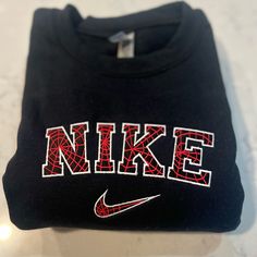 Not Nike Brand Please Allow Up To A Week To Ship Design Size Is 7x5 -Unisex Sizing True To Fit -Embroidered Design -Use Gildan Brand For Crewnecks, However There May Be A Substitute For A Similar Brand -Available In S, M, L, Xl, 2xl Size Of Design Is The Same For All Sizes Of Crewnecks So Design Will Look Smaller On A 2xl Compared To A S Material Is 50/50 Cotton/Polyester *Colors May Vary Slightly* Nike Spiderman, Spiderman Web, Ship Design, Embroidered Nike, Nike Brand, Embroidered Design, 50 50, Spiderman, Embroidery Designs