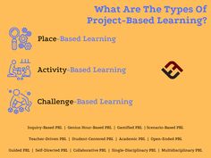 what are the types of project - based learning?