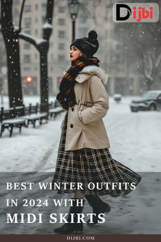 Long Skirt Winter, Winter Outfits For Women