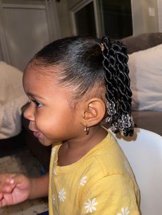 Hair Styles For Little Black Girls Easy, Hairstyles For Kids Curly Hair, Toddler Mixed Girl Hairstyles, Hairstyles For Little Black Girls Easy, Mixed Girl Hairstyles Kids, Kendall Hairstyles, Baby Hairstyles Black, Toddler Hairstyles Girl African American, Bridesmaid Ponytail