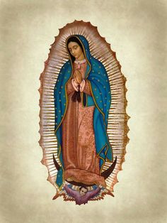 the icon of our lady of guadalupe