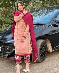 Malika Kaliraman, Wallpaper Colour, Punjabi Dresses, Anime Red Hair, Trendy Suits, Punjabi Dress, Suits Design, Punjabi Suit