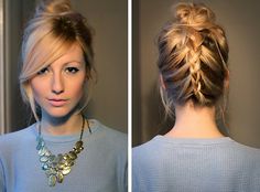 Penteado Cabelo Curto, Hair Envy, Love Hair, Hair Today, Great Hair, Hair Dos, Gorgeous Hair, Hair Day, Up Hairstyles