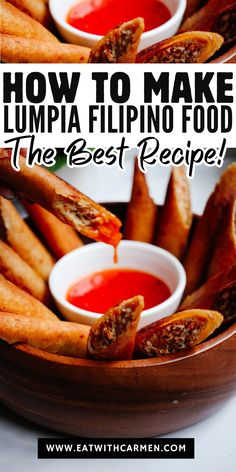 how to make lumba filipino food the best recipe