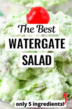 the best watergate salad only 5 ingredients