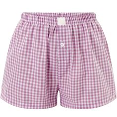 Brand New Without Tag, Never Worn. Purple Gingham Plaid Micro Boxer Shorts For Sleep/ Lounge. Low, Elasticized Waist, Breathable Material, Pull-On, Button Front. 95% Polyester, 5% Spandex Size Women’s S: Equivalent To Us 4-6. Fits 26” In. Waist But Is Stretchy. Pant Length- 12.6” In. Women’s Boxer Shorts, Pink Boxers, Girls Boxers, Plaid Boxers, Boxers Women, Purple Gingham, Lulu Shorts, Cute Boxers, Lululemon Skirt