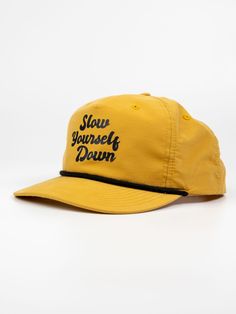 Retro Boater Hat | Slow Yourself Down - Hats Surfer Hats, Sun Safety, 5 Panel Hat, Boater Hat, Team Uniforms, Product Ideas, Cute Hats, Hat Crafts, Upf 50