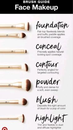 Beauty Hacks That Actually Work, Maquillage Yeux Cut Crease, Home Hair Salons, Brush Guide, Bad Makeup, Facial Brush, Best Makeup Brushes, Facial Brushes, Natural Make Up