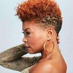 Short Natural Haircuts, Twa Hairstyles, Tapered Hair, Natural Hair Short Cuts, Short Sassy Hair, Pelo Afro