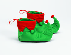 Green and Red Velvet Christmas Elf Shoes – One Size Fits Most Christmas Elf Costume, Red Pom Poms, Elf Man, Elf Shoes, Elf Costume, Santa Helper, Santa's Elves, Costume Shoes, Halloween Party Costumes