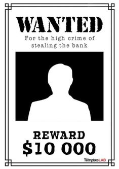 the wanted poster for reward $ 10, 000