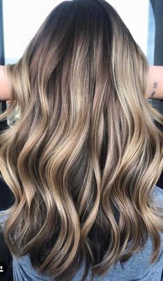 Sandy Hair Color, Balayage Colors, 3a Hair, Sandy Hair, Honey Blonde Hair, Balayage Brunette, Hair Color And Cut