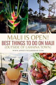 the best things to do on mau is in this postcard, and it's not hard to miss