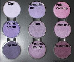 Mac Eyeshadow Swatches, Violet Makeup, Mac Makeup Eyeshadow, Lilac Aesthetic, Lilac Eyeshadow, Mac Makeup Looks, Best Mac Makeup, Wide Eyes, Beauty Wishlist