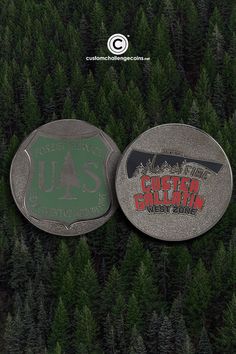 Here's the coin we helped produce for the Department of Agriculture's Custer Gallatin West Zone a couple years back.😎 

Need help with your next challenge coin project? Use the code CCCMCVETSPEC24 on our quote form to get a BOGO deal on our Edge Upgrades! Forest Service