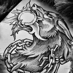 Яндекс Картинки: поиск похожих изображений Wolf Sleeve, Viking Tattoo Sleeve, Good Trip, Tattoo Wolf, Tier Tattoo, Celtic Tattoo, Norse Tattoo, Nordic Tattoo, Getting A Tattoo