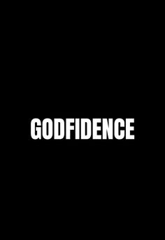 the word goddience written in white on a black background