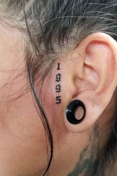 Top 50 Stunning Tattoo Ideas For Women In 2022 Small Face Tattoos, Face Tattoos For Women, Neck Tattoos Women, Stomach Tattoos, Subtle Tattoos, The Ear