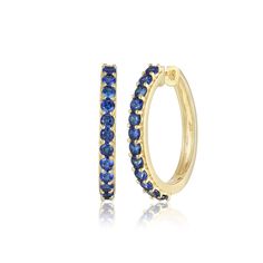 PRICES MAY VARY. SEPTEMBER BIRTHSTONE EARRINGS - Reflect the rich depth of September's birthstone with these lab-created sapphire hoop earrings. The 14K gold-plated sterling silver elegantly complements the deep blue hues of the round, faceted gemstones, offering a luxurious addition to any ensemble. HYPOALLERGENIC DESIGN - Nickel-free and crafted with care, these hoop earrings are meticulously made in 14k gold-plated sterling silver, ensuring comfort without compromising on style. SECURE WEAR - Anniversary Birthstone Hoop Earrings, Classic Gemstone Hoop Earrings For Anniversary, Small Hoop Huggie Earrings With Birthstone For Anniversary, Anniversary Birthstone Huggie Earrings In Small Hoop, Anniversary Small Hoop Huggie Earrings With Birthstone, Anniversary Birthstone Huggie Hoop Earrings, Gemstone Hoop Earrings For Anniversary, Small Hoop Birthstone Earrings For Anniversary, Anniversary Small Hoop Earrings With Birthstone