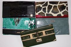 Giraffe Print, Leather Pattern, White Stone, Jet Black