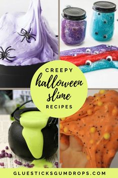 Unleash the mad scientist in you with these 17 Halloween slime recipes! From Magical Monster Slime to Pumpkin Spice Slime, there's something for everyone! Halloween Slime Recipe Easy, Halloween Slime For Kids, Diy Halloween Slime, Halloween Slime Recipe, Monster Slime, Party Goody Bags, Fun Slime, Party Favors Halloween, Recipes Halloween